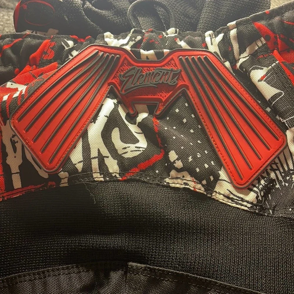 O'Neal MX Motocross Black, Red and White Element Pant Men's Size 28 - Picture 7 of 8